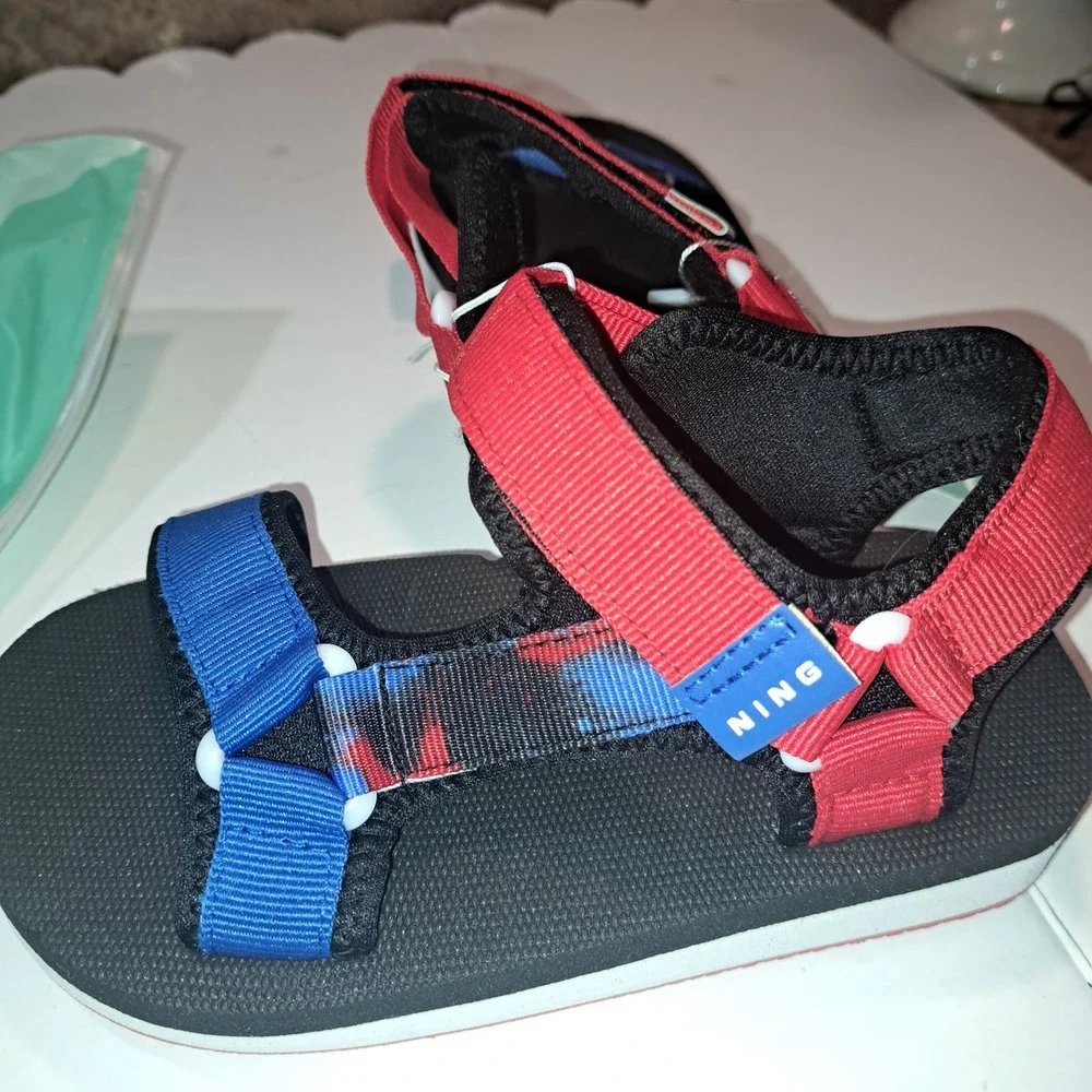 NEW Kids Sandals - Non Slip Size 12.5 NING Brand